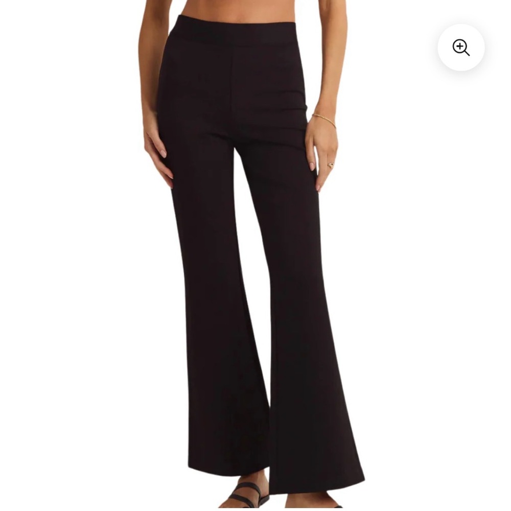 Z‎ Supply Do It All Flair Pants- Black